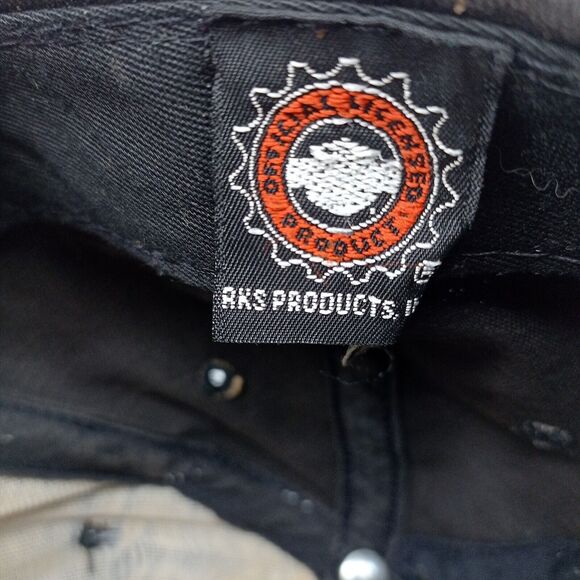 vtg Harley Davidson snap back hat well worn, licensed RKS Products black or grey - Picture 9 of 14